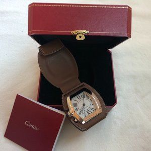 Cartier Santos Travel Clock
